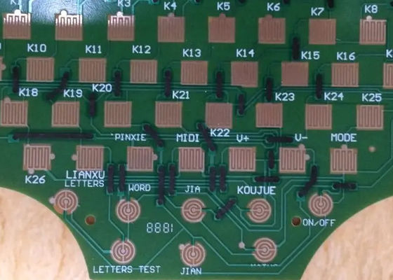 einseitige Herstellungsverfahren-steife flexible Leiterplatten PWB-4mil für Liebhaber