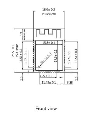 Des Wifi-Modul-ESP32 Modul-der integrierten Schaltung Kommunikations-Modul-4G 5G Chip